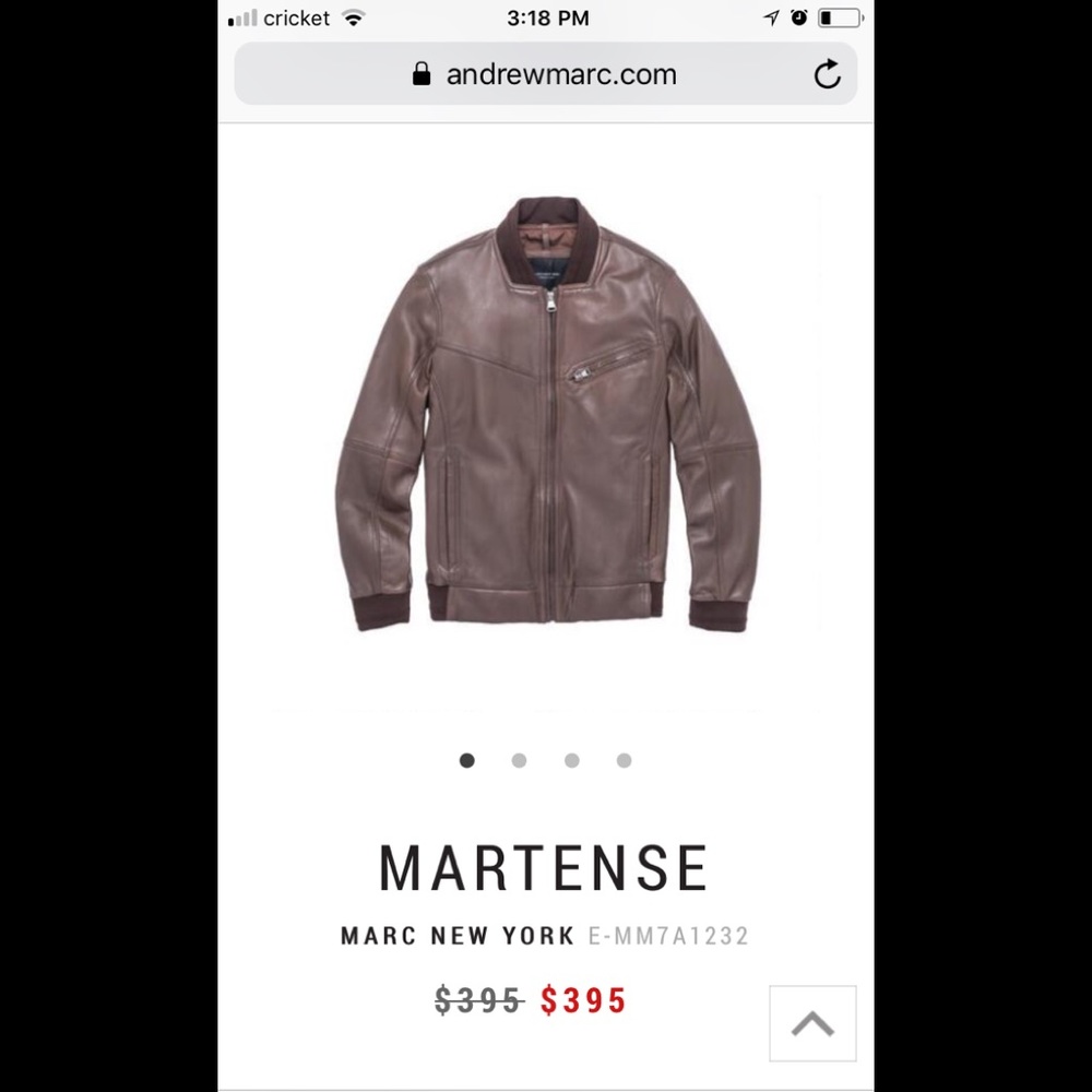 Marc New York by Andrew Marc Martense mohagany